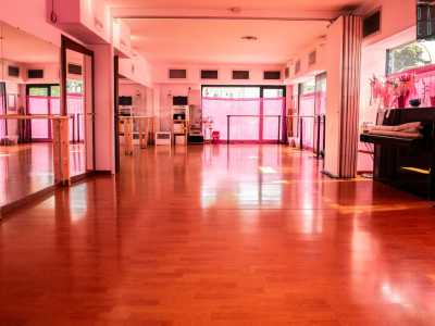 Il nome suggerisce la tinta predominante che impera ovunque all�interno: entrando infatti veniamo accolti da un tripudio di color confetto, dal fenicottero illuminato alle pareti della hall alle tende della sala da ballo